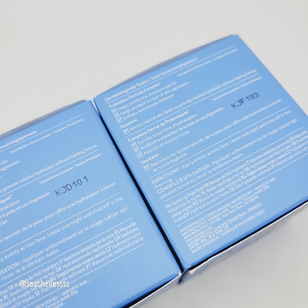 LANEIGE Water Sleeping Mask Hydrating Night Gel Korean Brand New In Box - Picture 3 of 12